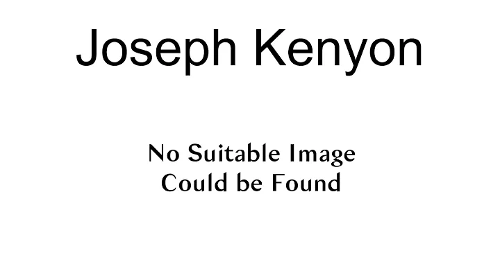 Joseph Kenyon Photo 12