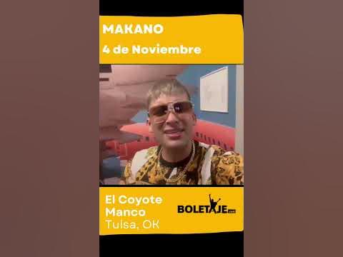 MAKANO, Sabado 4, Coyote Manco Tulsa, OK #makano #latinmusic #reggaeton