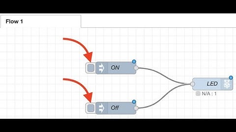 Node-Red : Blinking LED using Node-Red on Raspberry Pi