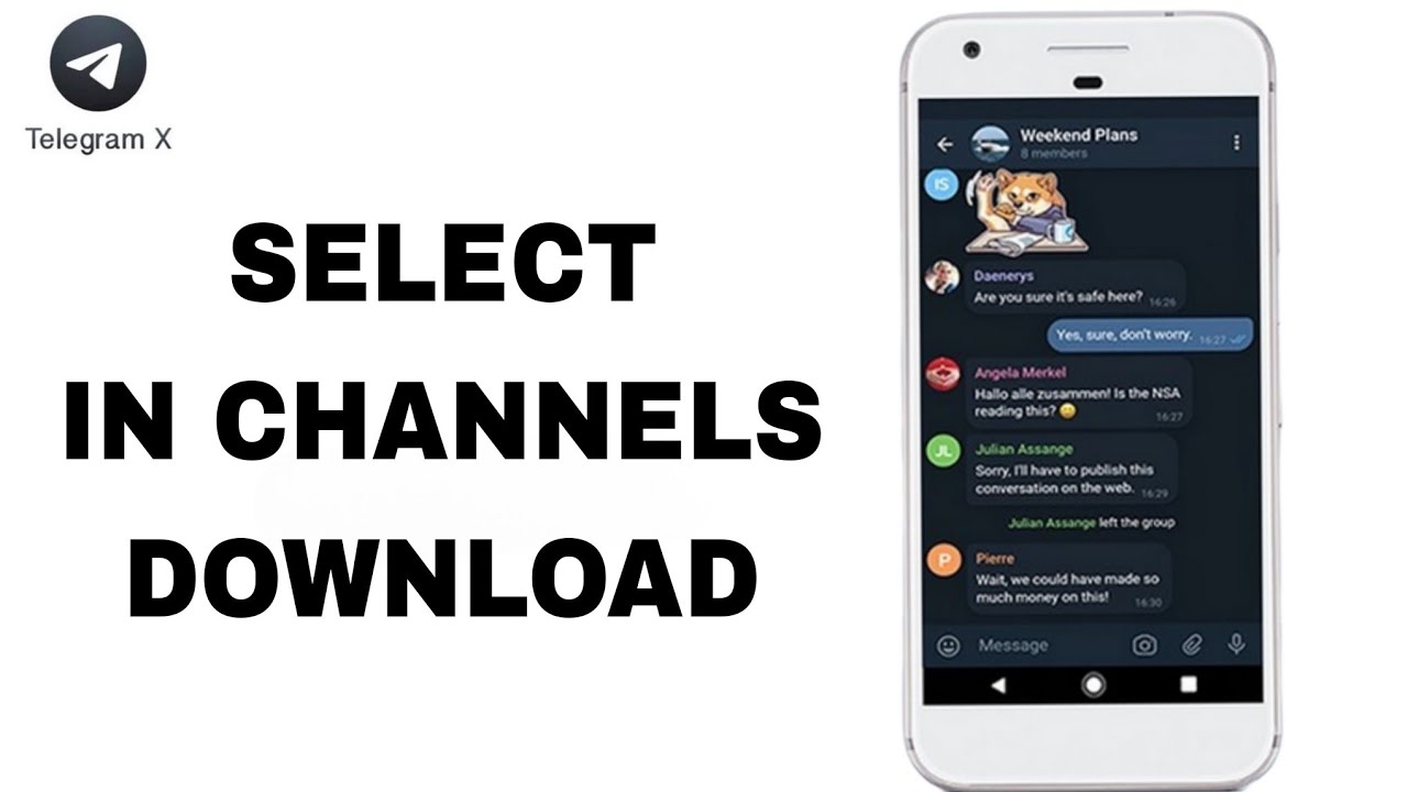 How To Select In Channels Download On Telegram X App YouTube How to select in channels download on telegram x app youtube