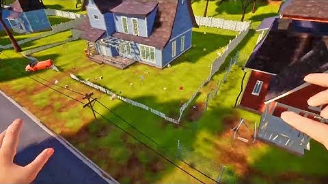 Hello neighbor rare trash can lid fling