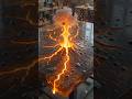 Dragon Flame Core Table 🔥🐉 (Insane Epoxy Resin Build)#DragonTable#EpoxyResin#RiverTable
