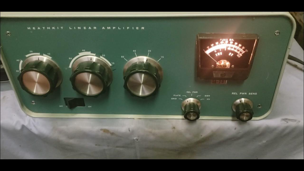 Heathkit SB-201 w/ 2x 572B's PS Board Install and Repair 👊 - YouTube