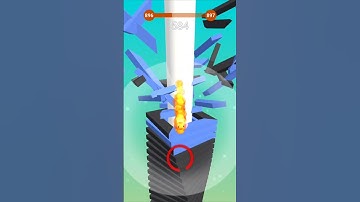 Stack Ball 3D😍🔥 #stackbounce #shorts #viral #gaming #trending #stackball #shortsfeed