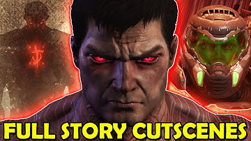 Full Movie Doom Eternal Ancient Gods All Cutscenes Part 1 & 2 Complete Story