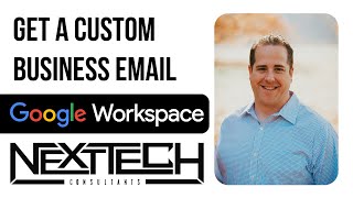 how to set up a custom business email with google workspace