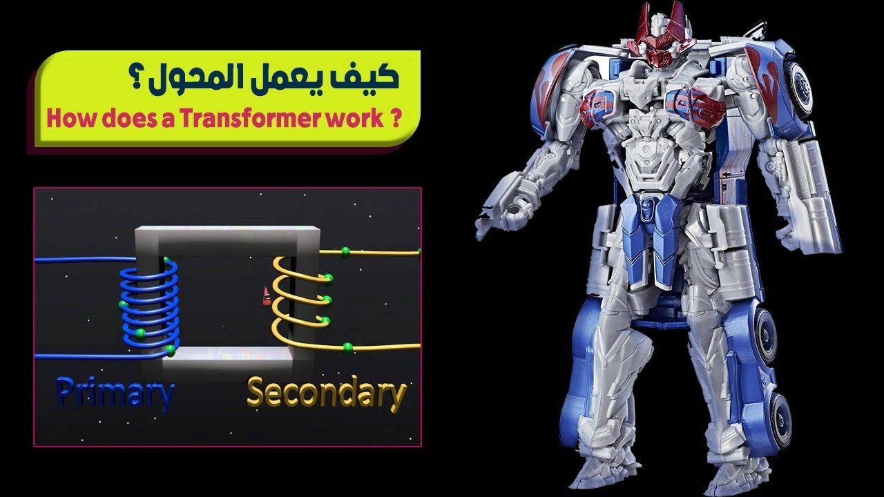 How does a Transformer work ? كيف يعمل المحول؟ - YouTube