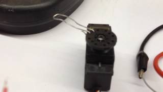 SOUND TO MECHANICALLY  ROTARY CONTROL RC SERVO
