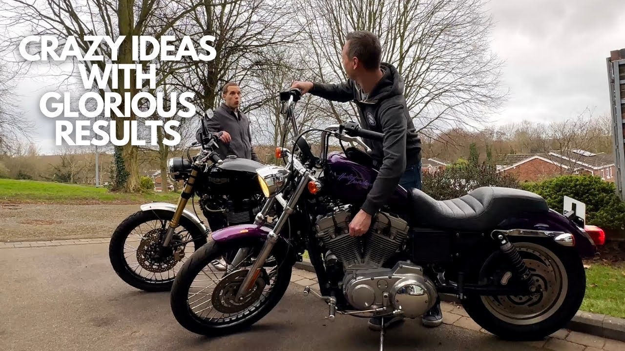 Велосипеды Frankenstein и переосмысленный Triumph Bonneville Scrambler | Экскурсия по гаражу Джо