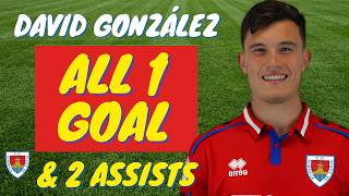 David González - ALL 1 GOAL &amp; ASSISTS FOR CD NUMANCIA | Skills &amp; Highlights