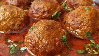 Kofta Curry Recipe | Restaurant Style Beef Kofta Recipe | بیف قوفتہ بنانے کا طریقہ