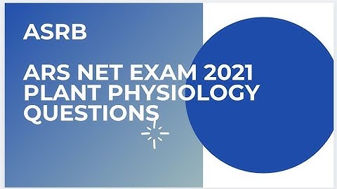 |ASRB EXAM 2021 | ARS NET QUESTIONS #arsnet #icar