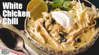 Easy White Chicken Chili! The Last Recipe You'll Ever Need!