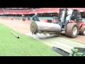 The worlds biggest and fastest stadia turf laying machine! Amazing!