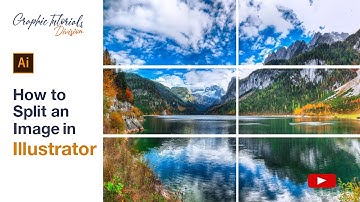 Een afbeelding splitsen in Adobe Illustrator