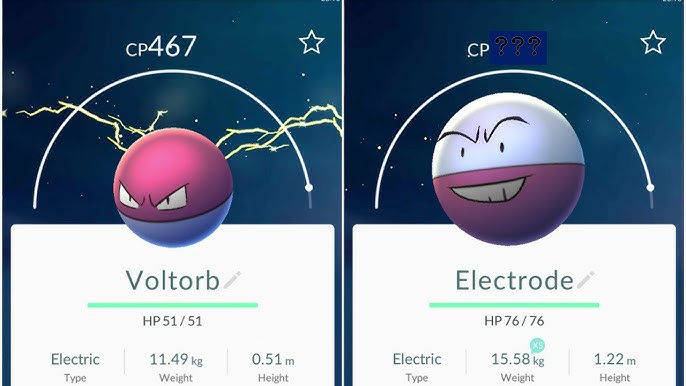 Hisuian Voltorb evolved into a Hisuian Electrode in Pokemon Go -- first  ever! : r/pokemongo