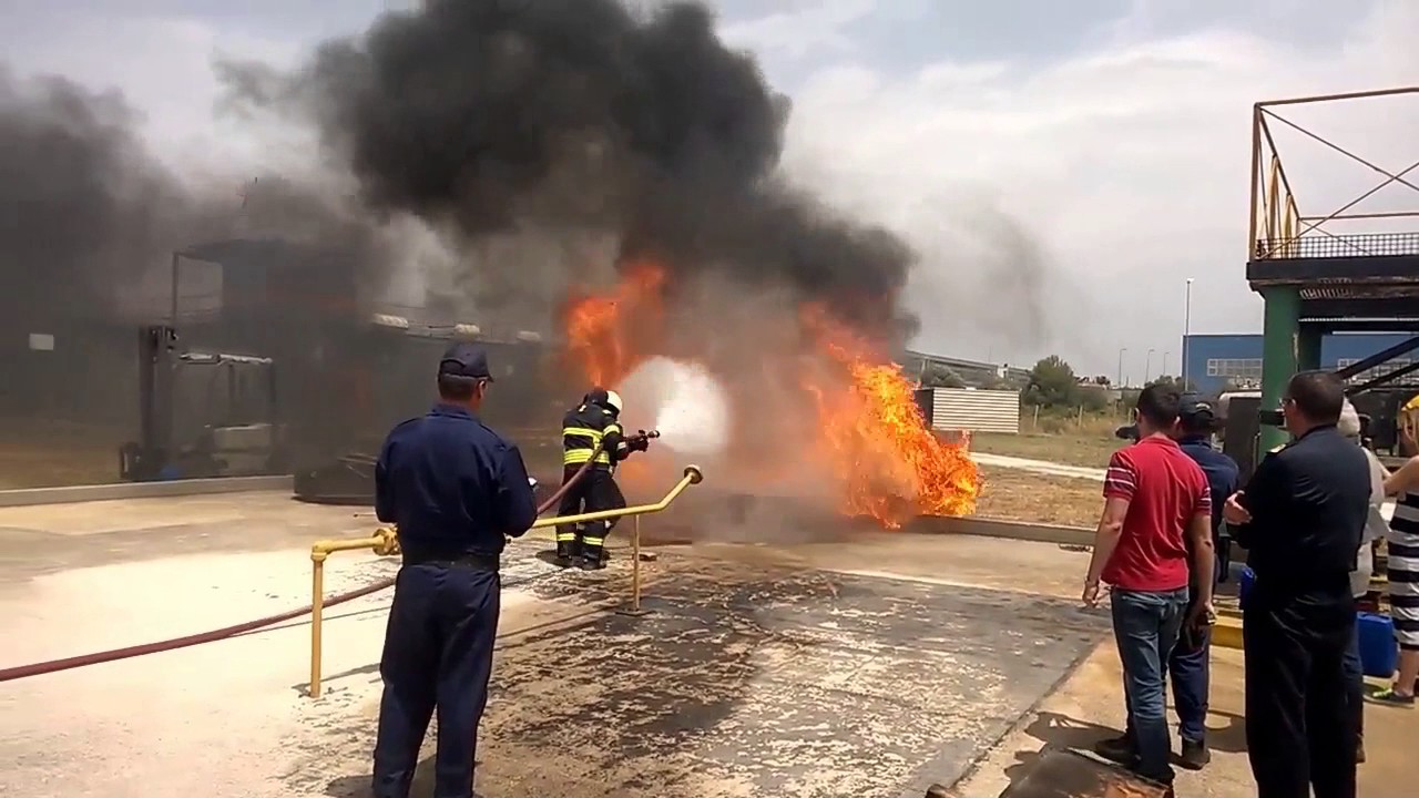 FireFive®: test effettuato alla presenza della Marina Militare Italiana