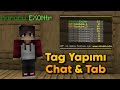 Aternos & VDS tag nasıl yapılır? | Chatte ve Tab'da Tag Yapımı | 2025 Güncel