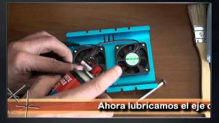 Limpiar y colocar ventilación a un disco duro.