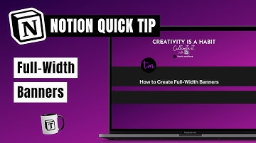 How to Create Full-Width Banners in Notion | #QuickTip