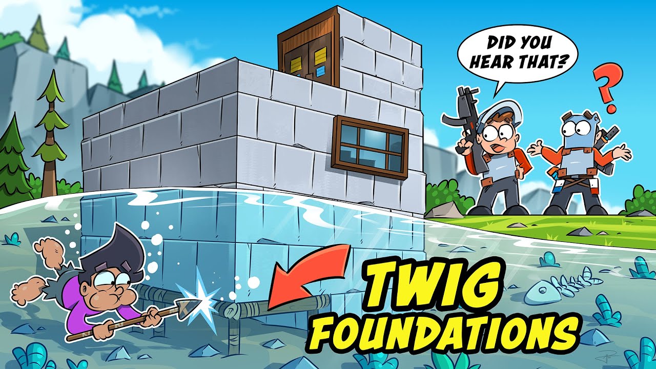 Eco Raiding A Clan Because They Left 2 Twig Foundations in Rust