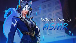 ASMR ✶⋆.˚ relaxing white fox gameplay🦊♡ whispering, keyboard &amp; mouse sounds [Marvel Rivals]