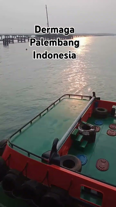 Dermaga Palembang Indonesia #lagunasional #dermaga #project #proyek #kapal #palembang