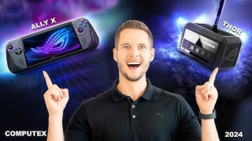 Crazy cool new tech at the Asus booth Computex 2024