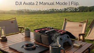 Avata 2 Manual Mode | Roll, Flip, Power Loop | Cari Rumus Split-S | Blm Maks Speed sudah Tremor