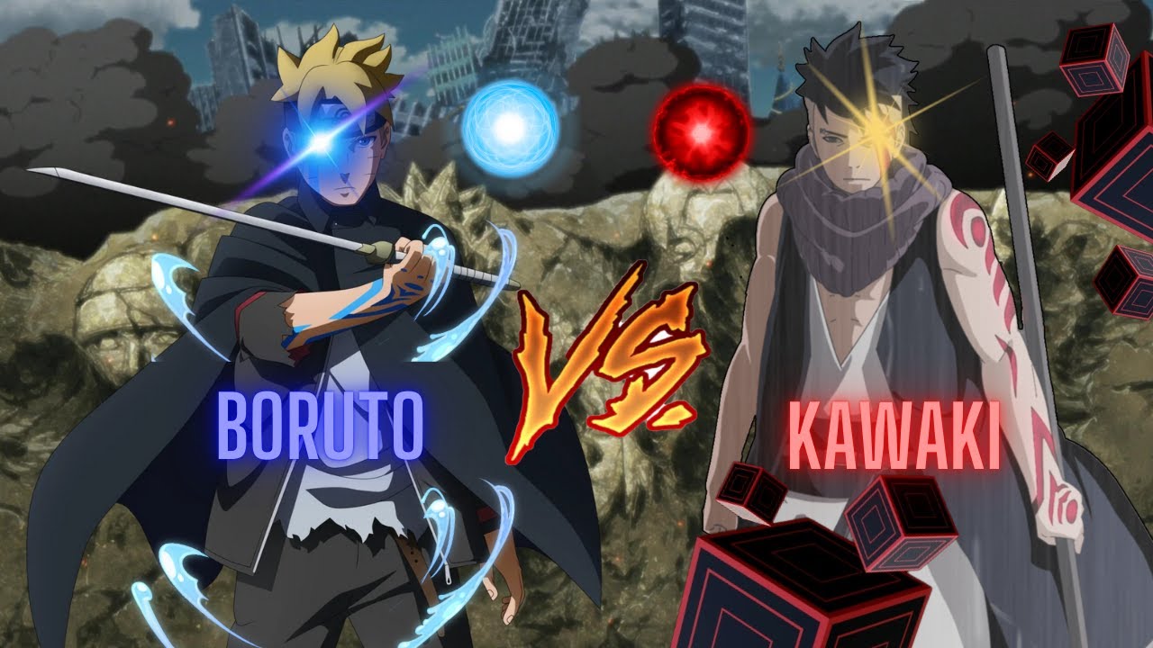 [] BORUTO VS KAWAKI [] 2 BLUE VORTEX [] KARMA CLASH [] - YouTube