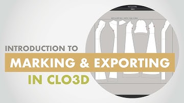 Marking & Exporting | 1940s Daydress - Introduction to CLO3D for Theatre Artists