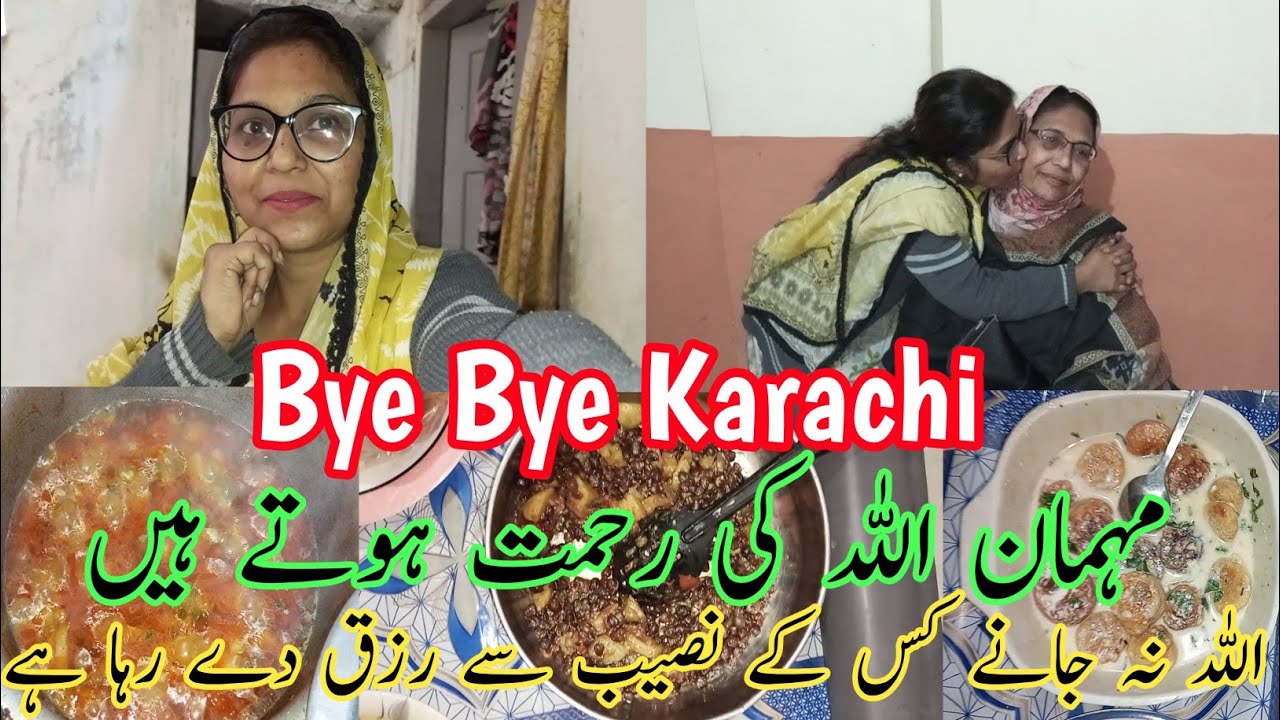 Good bye Karachi | Ami Sad Ho Jati hain|@AnaaSalim #dailyvlog #viralvlogs 