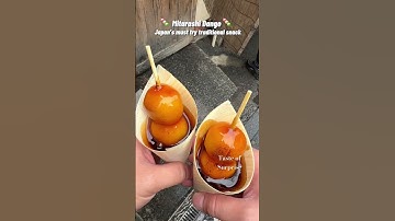 Thumbnail of Japan’s must try snacks - mitarashi dango at Kyoto #dango #ricedumpling #japanfood #treats #fyp