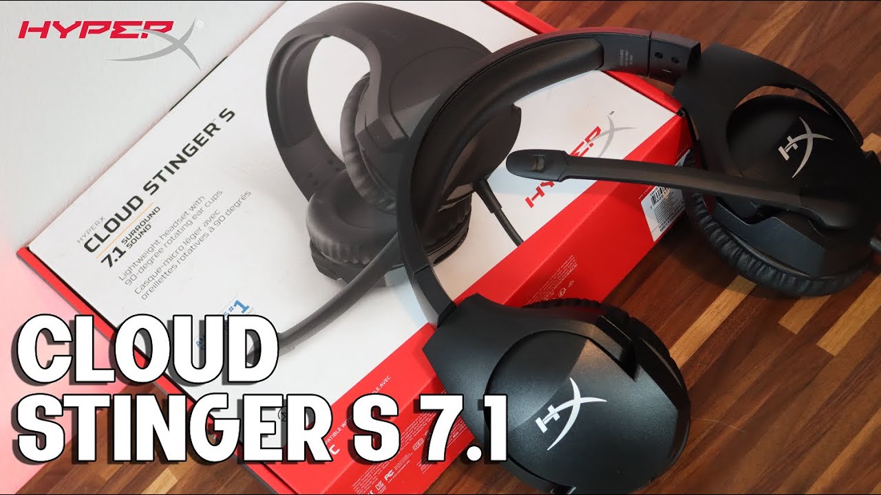 Hyperx Cloud Stinger S Best Buy 7 1 Headset Youtube