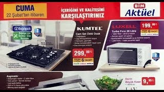 Bi̇m 22 Şubat 2019 Aktüel Ürünler Kataloğu Bi̇m Aktüel Ürünler 22 Şubat 1 Mart 2019