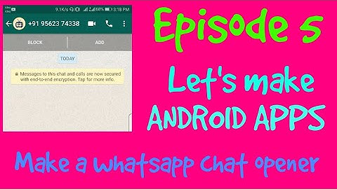 #5 : make a whatsapp chat opener to chat without saving number in whatsapp in sketchware(malayalam)