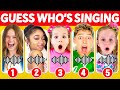 Guess Who Is Singing? | Lay Lay, King Ferran, Salish Matter, Skibidi Toilet, MrBeast, Kinigra Deon