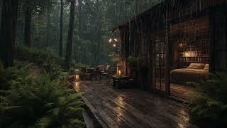 Quiet Rain in the Woods 🌧️ | Deep Sleep Ambience for Calm and Focus screenshot 5