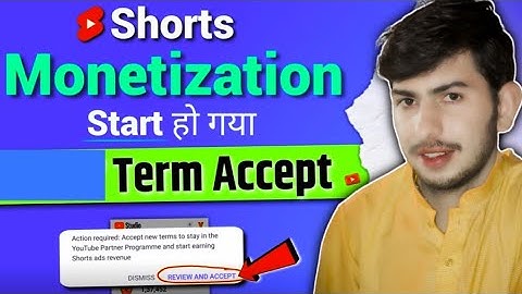 How to Accept New YouTube Term onMobile 2023 | new ypp terms 2023 shorts