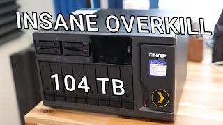 This NAS is Insane Overkill & Plex Monster | QNAP TVS h1288x Review