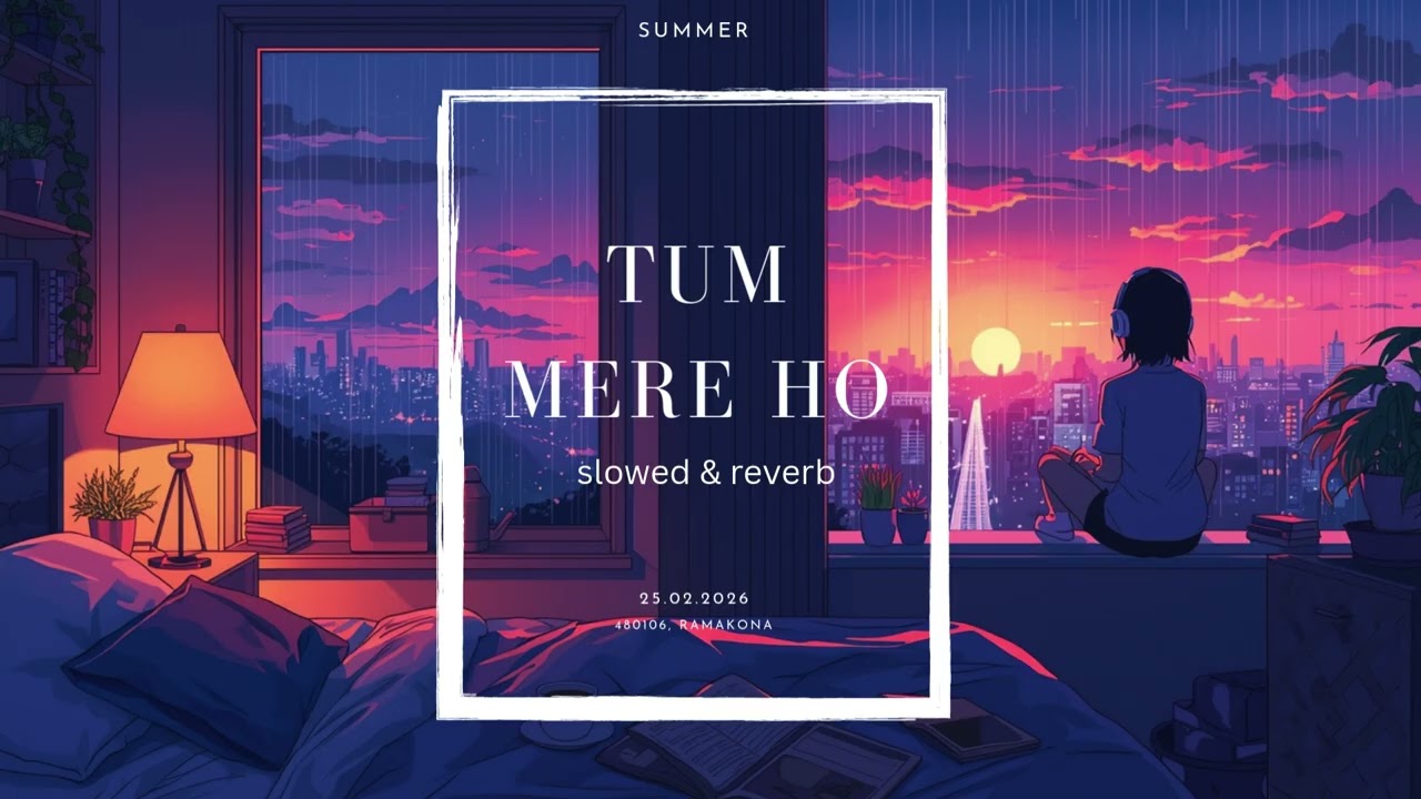 Tum Mere Ho Lo-Fi 🎧 | Slowed + Reverb | Love Song #shorts
