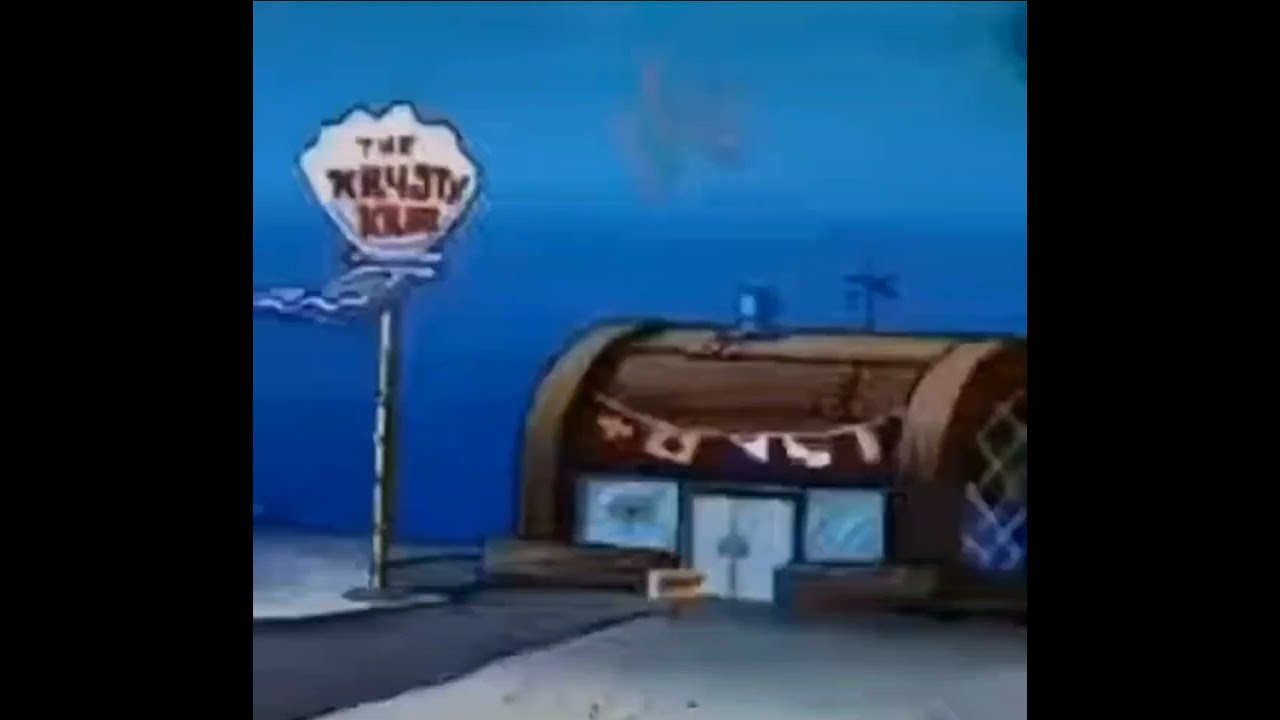 Mr.Krabs blows up the chum bucket meme