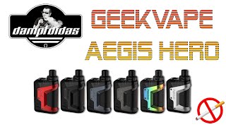 GeekVape AEGIS HERO - IP67 - Mesh Coils - MINI - Review