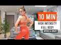 10 Min New Year New You Intense Fat Burning Workout / No Equipment