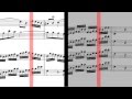 BWV 1050 - Brandenburg Concerto No.5 (Scrolling)