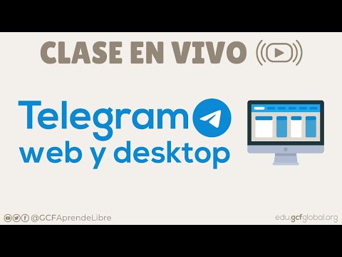 Telegram web y desktop