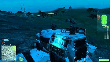 [PlanetSide2] ARC - Galaxy- Sunderer Training en route Mekala Tech Plant