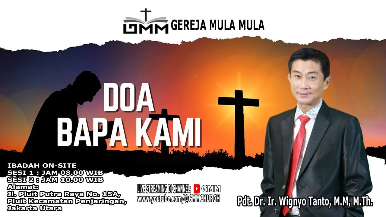 Молитву «Отче наш» (GMM) читал преподобный доктор Ир. Виньо Танто, магистр музыки, магистр богосл...