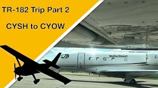 Cessna TR 182 - Part 2 Flying to Ottawa