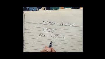 How to find oxidation number